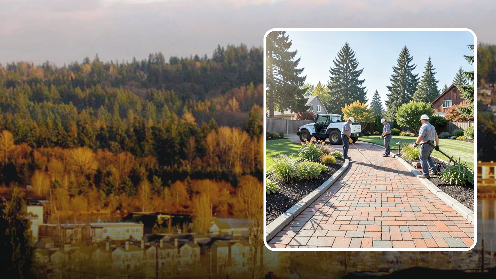 Brick Paver Installation in Kenmore, King County, WA - Classic clay brick pavers that hold their color for decades, ideal for traditional PNW walkways, courtyards, and garden paths.
