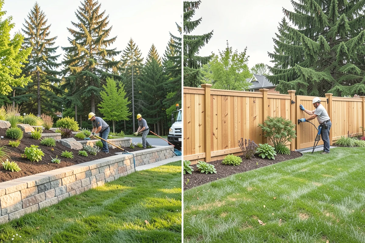 Brick Paver Installation in Lake Stevens, Snohomish County, WA - Lay out patterns and confirm drainage grade