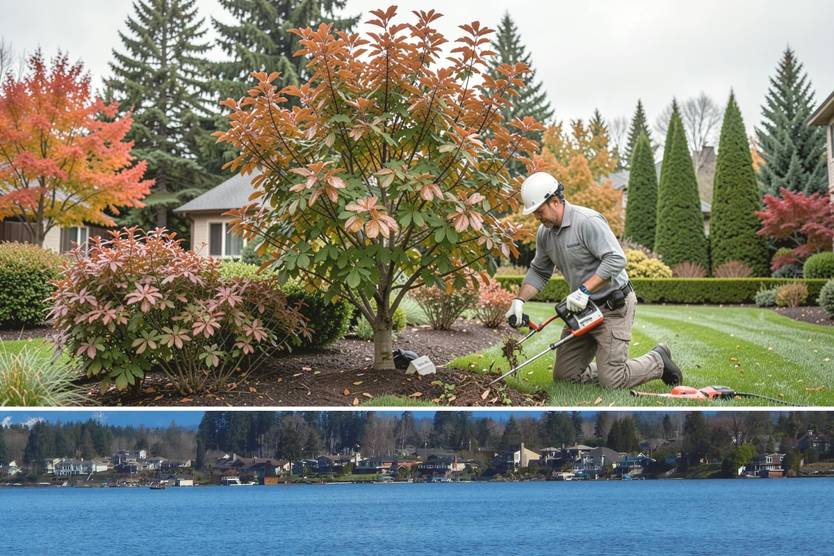 Brick Paver Installation in Lake Stevens, Snohomish County, WA - Ideal in the drier spring-to-fall stretch, though brick's tight joints tolerate our damp climate well once polymeric sand cures.