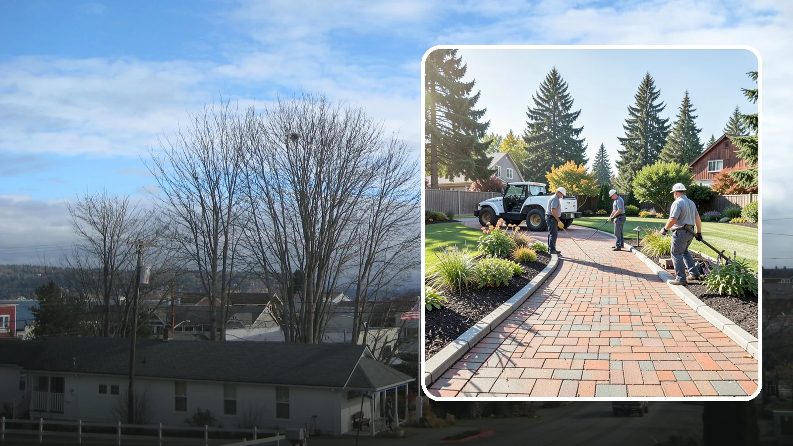 Brick Paver Installation in Langley, Island County, WA - Classic clay brick pavers that hold their color for decades, ideal for traditional PNW walkways, courtyards, and garden paths.