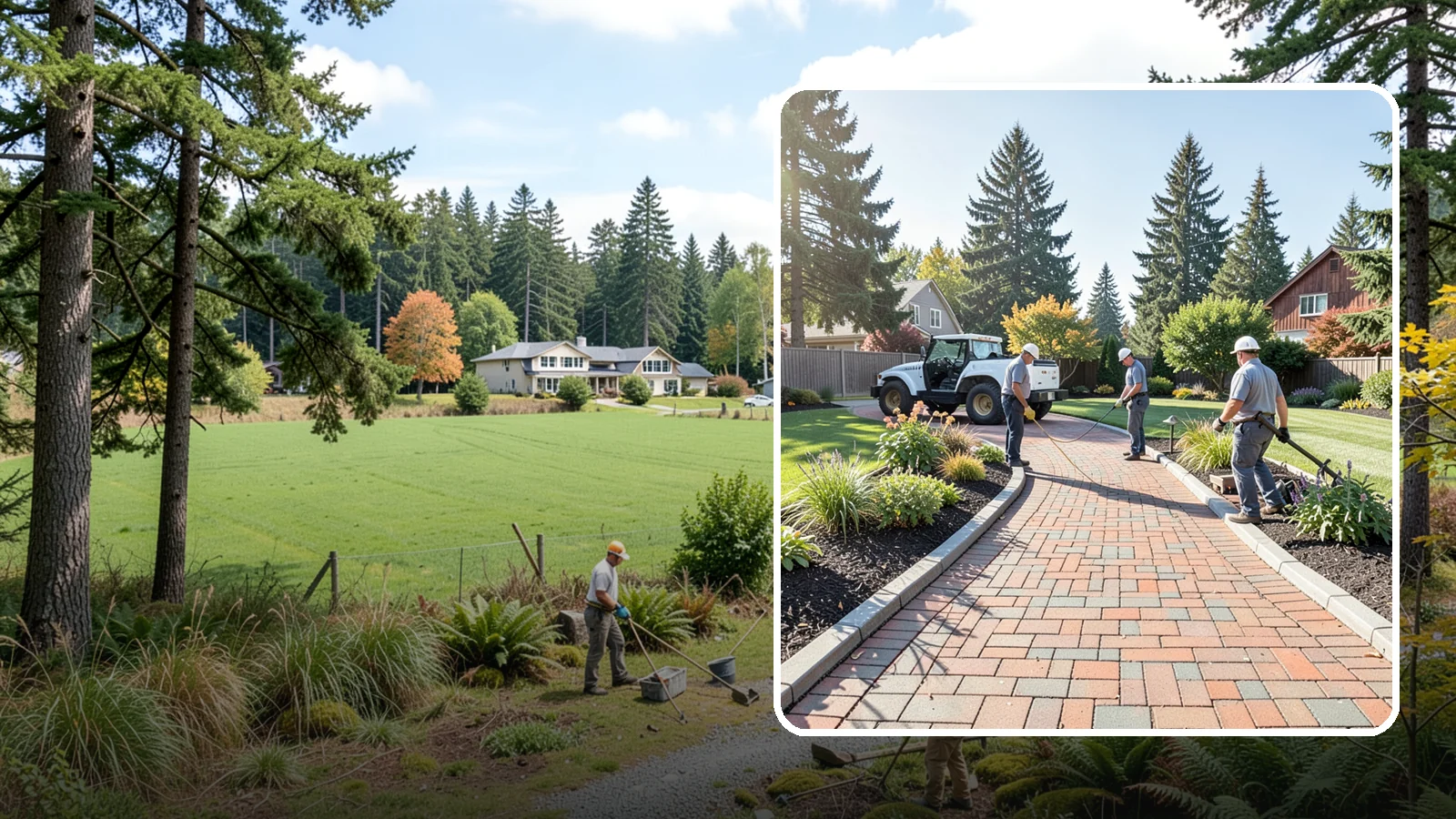 Brick Paver Installation in Lyman, Skagit County, WA - Classic clay brick pavers that hold their color for decades, ideal for traditional PNW walkways, courtyards, and garden paths.
