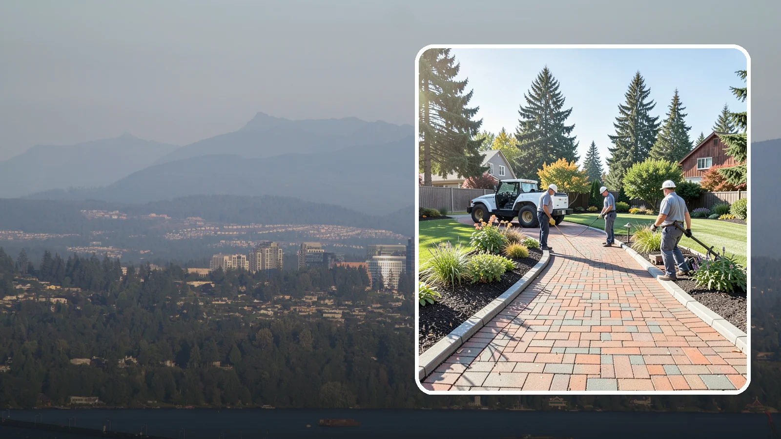 Brick Paver Installation in Medina, King County, WA - Classic clay brick pavers that hold their color for decades, ideal for traditional PNW walkways, courtyards, and garden paths.