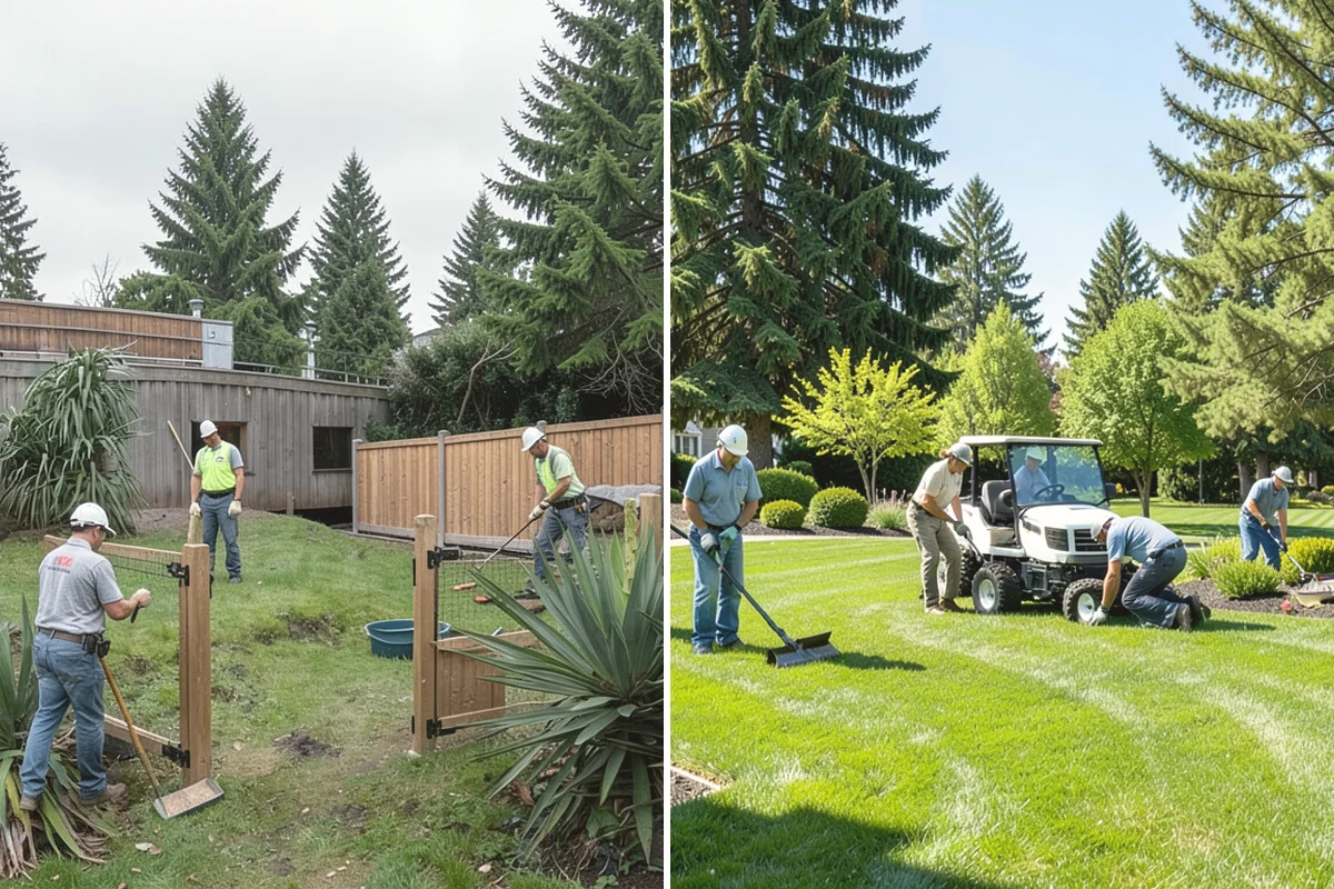 Brick Paver Installation in Mukilteo, Snohomish County, WA - Lay out patterns and confirm drainage grade