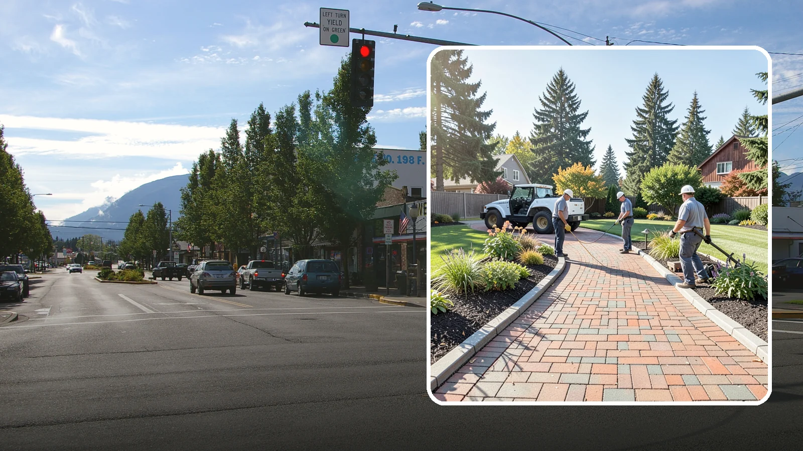 Brick Paver Installation in North Bend, King County, WA - Classic clay brick pavers that hold their color for decades, ideal for traditional PNW walkways, courtyards, and garden paths.