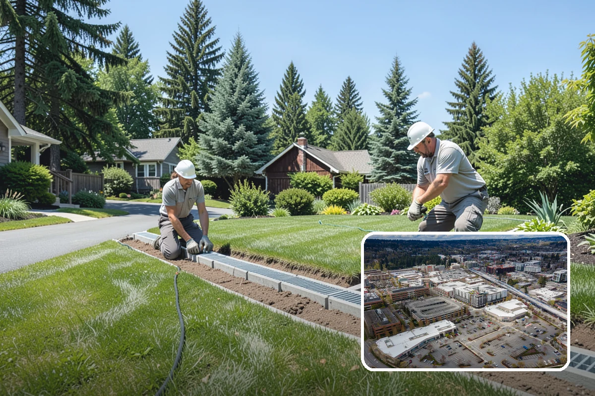 Brick Paver Installation in Redmond, King County, WA - Through-body color that never fades or wears off
