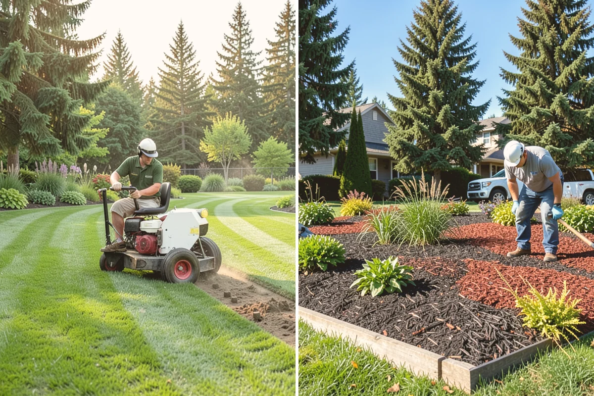 Brick Paver Installation in Sammamish, King County, WA - Lay out patterns and confirm drainage grade