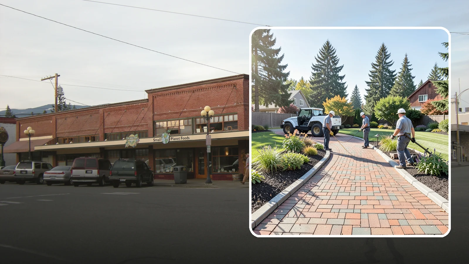 Brick Paver Installation in Sedro-Woolley, Skagit County, WA - Classic clay brick pavers that hold their color for decades, ideal for traditional PNW walkways, courtyards, and garden paths.