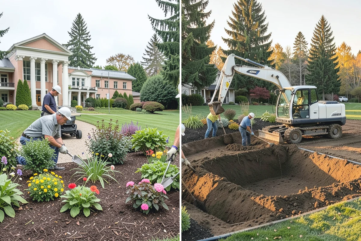 Brick Paver Installation in Skykomish, King County, WA - Lay out patterns and confirm drainage grade