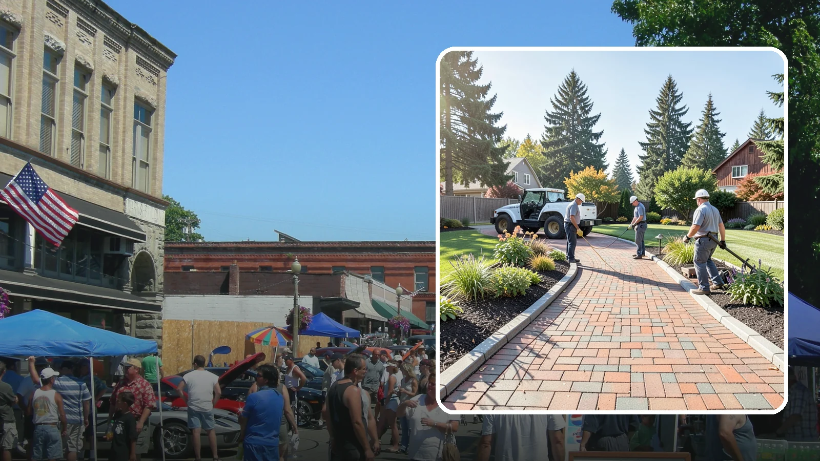 Brick Paver Installation in Snohomish, Snohomish County, WA - Classic clay brick pavers that hold their color for decades, ideal for traditional PNW walkways, courtyards, and garden paths.