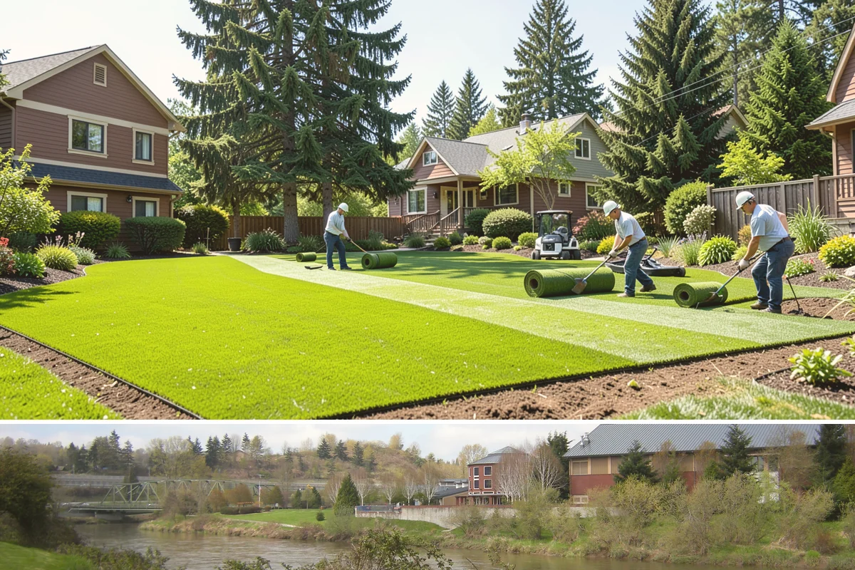 Brick Paver Installation in Tukwila, King County, WA - Ideal in the drier spring-to-fall stretch, though brick's tight joints tolerate our damp climate well once polymeric sand cures.