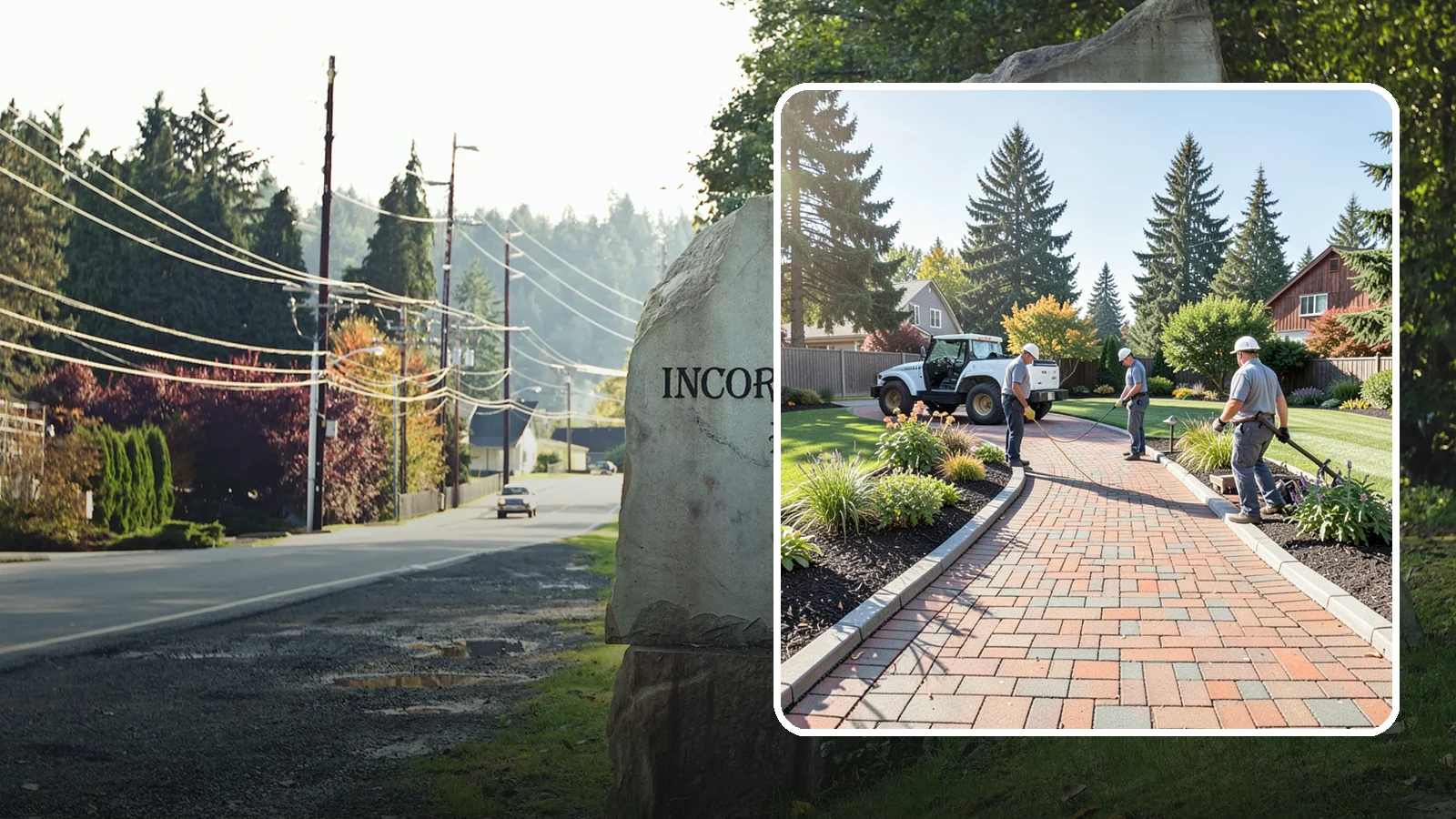 Brick Paver Installation in Wilkeson, Pierce County, WA - Classic clay brick pavers that hold their color for decades, ideal for traditional PNW walkways, courtyards, and garden paths.