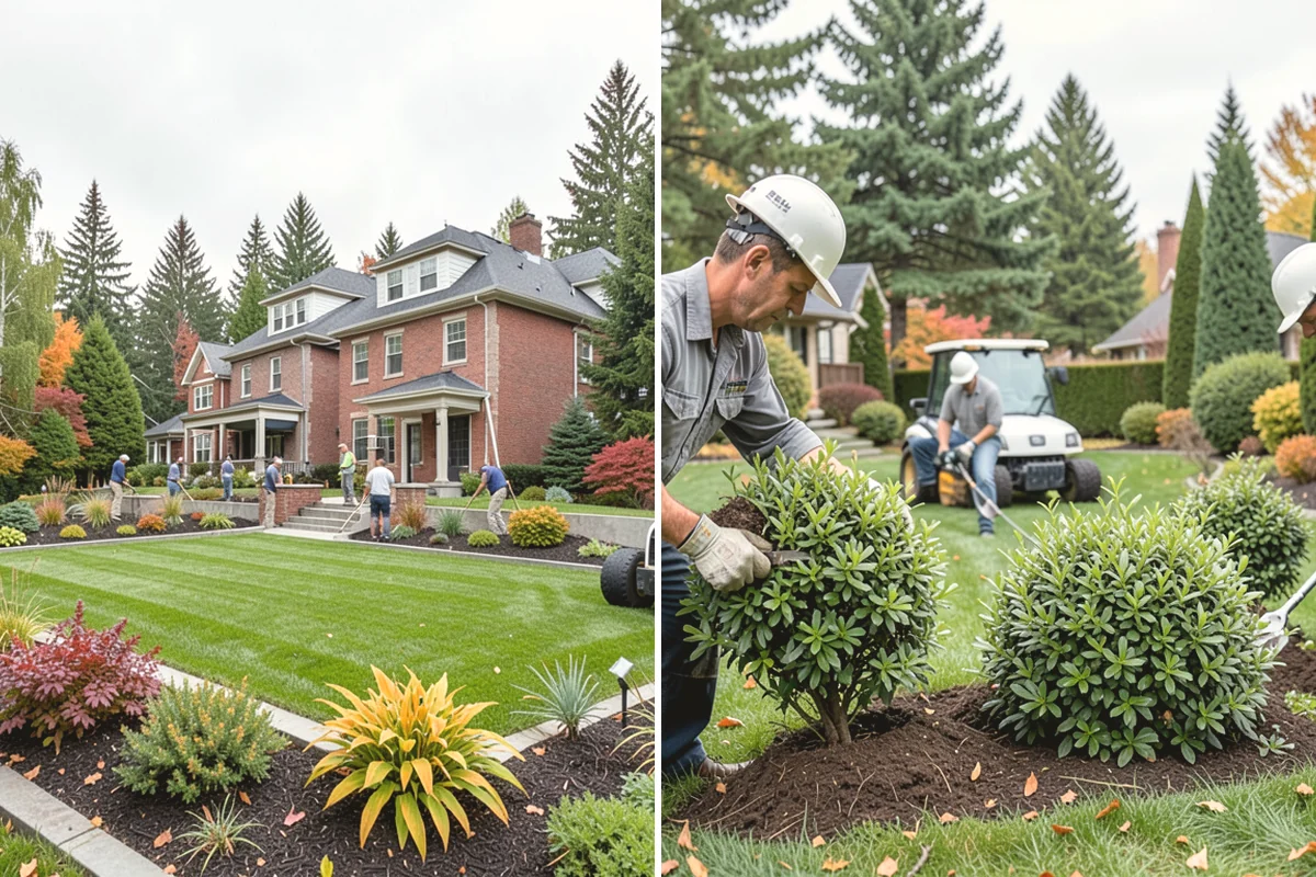 Brick Paver Installation in Yarrow Point, King County, WA - Lay out patterns and confirm drainage grade