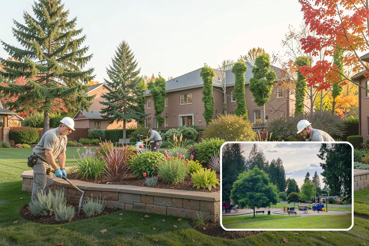 Brick Retaining Wall in Bonney Lake, Pierce County, WA - Elegant, traditional curb appeal