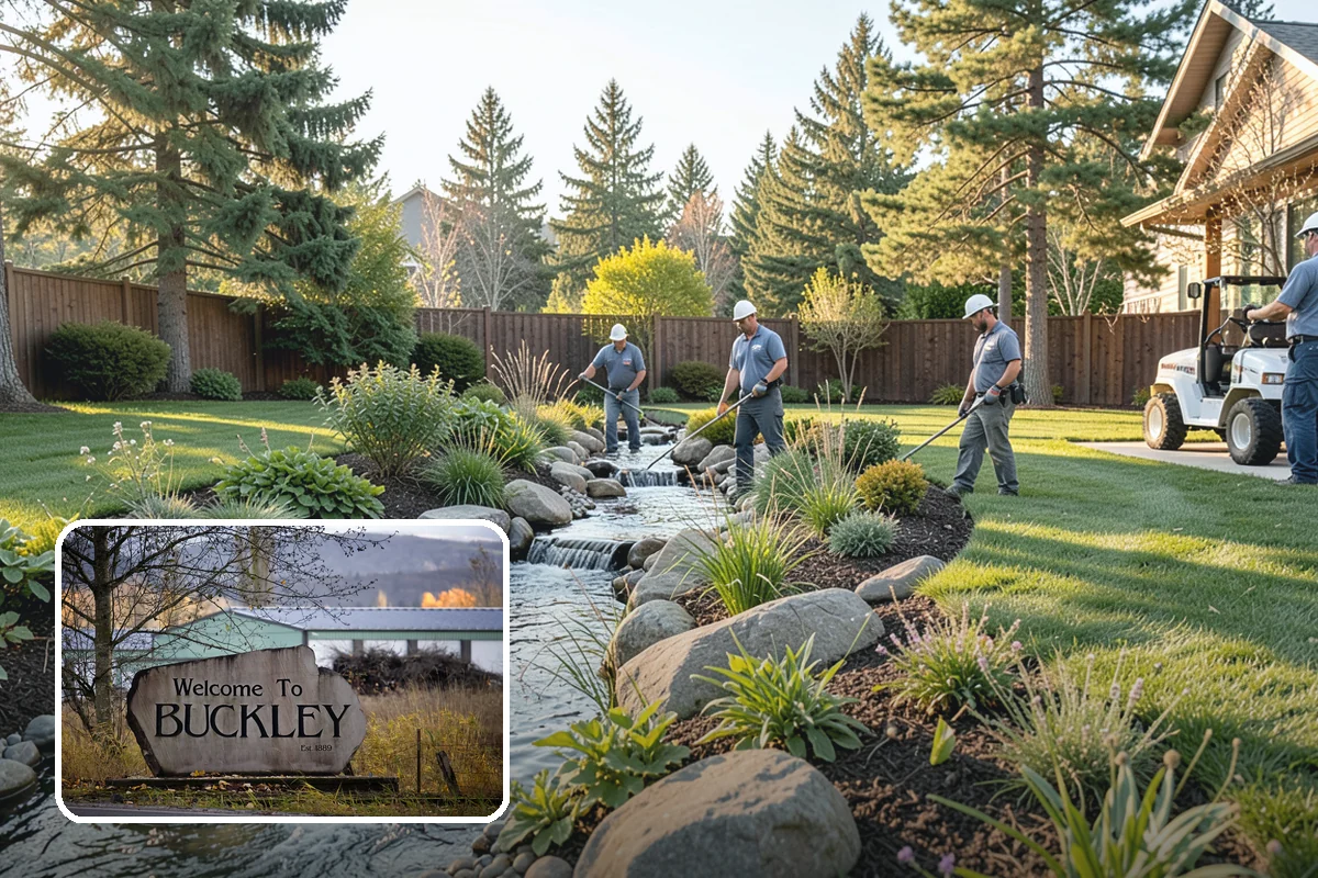 Brick Retaining Wall in Buckley, Pierce County, WA - Elegant, traditional curb appeal