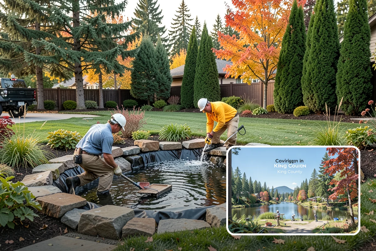 Brick Retaining Wall in Covington, King County, WA - Elegant, traditional curb appeal