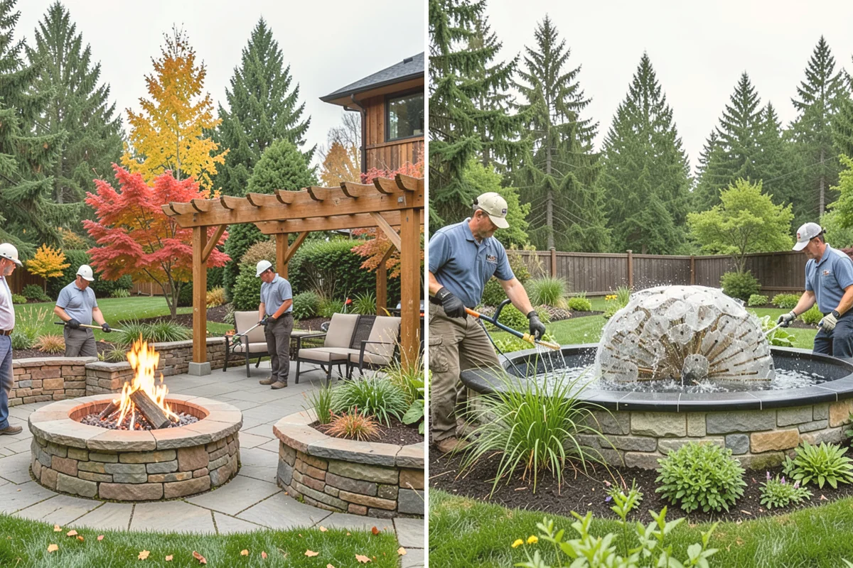 Brick Retaining Wall in Fife, Pierce County, WA - Excavate and pour a reinforced concrete footing