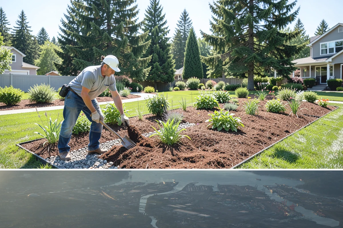 Brick Retaining Wall in Fife, Pierce County, WA - Best built in the drier spring and summer months so mortar cures reliably before the heavy Western Washington rains return.
