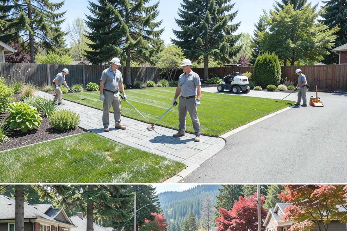 Brick Retaining Wall in Hunts Point, King County, WA - Best built in the drier spring and summer months so mortar cures reliably before the heavy Western Washington rains return.
