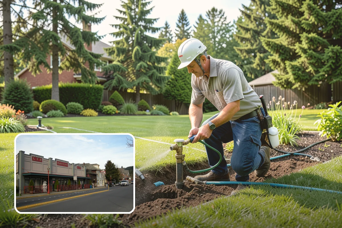 Brick Retaining Wall in Issaquah, King County, WA - Elegant, traditional curb appeal