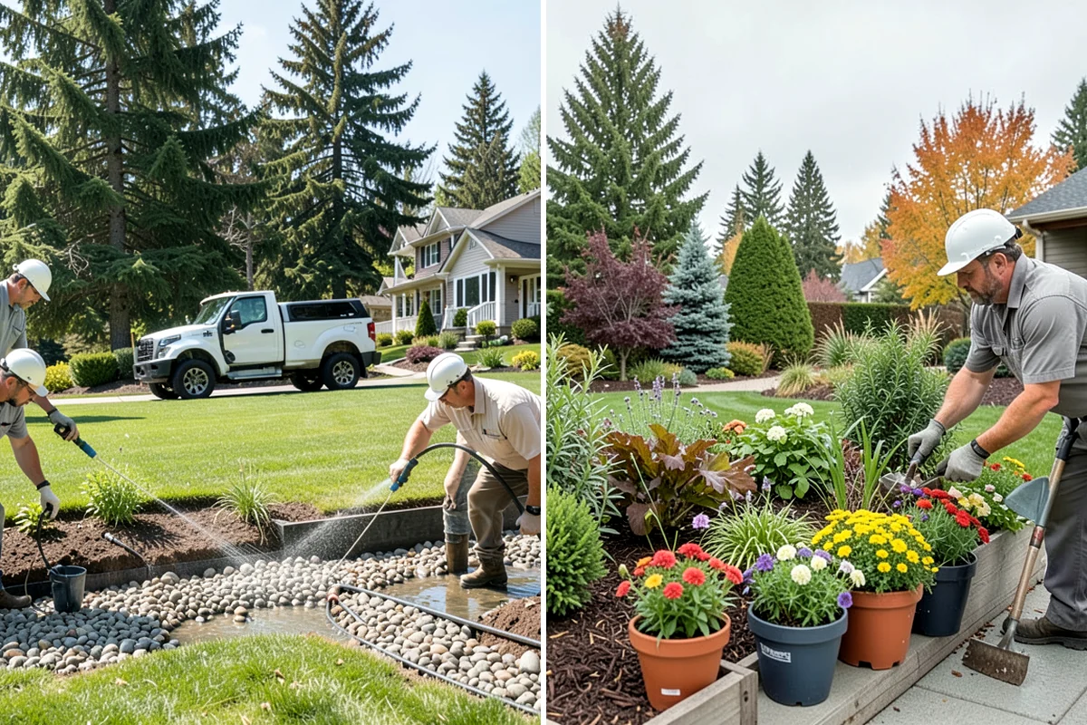Brick Retaining Wall in Kenmore, King County, WA - Excavate and pour a reinforced concrete footing