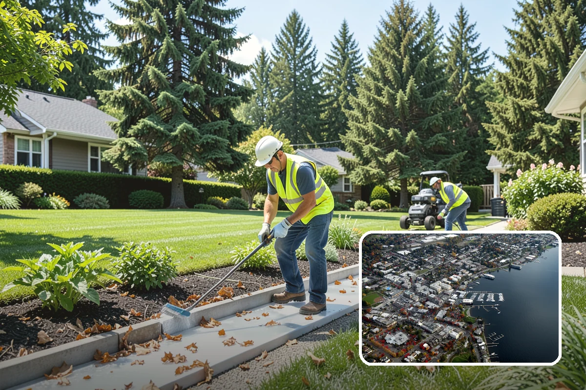 Brick Retaining Wall in Kirkland, King County, WA - Elegant, traditional curb appeal