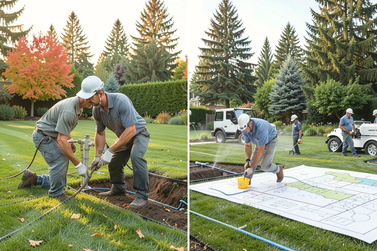 Brick Retaining Wall in Lake Stevens, Snohomish County, WA - Excavate and pour a reinforced concrete footing