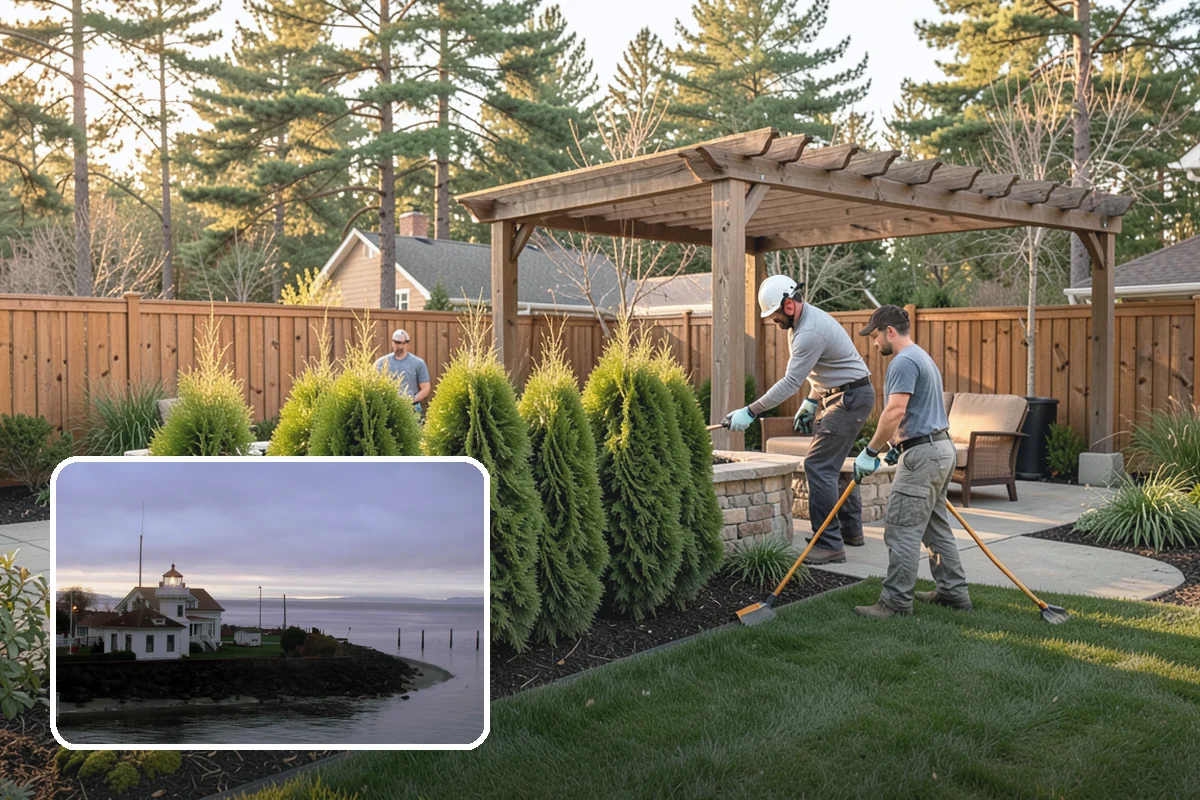 Brick Retaining Wall in Mukilteo, Snohomish County, WA - Elegant, traditional curb appeal