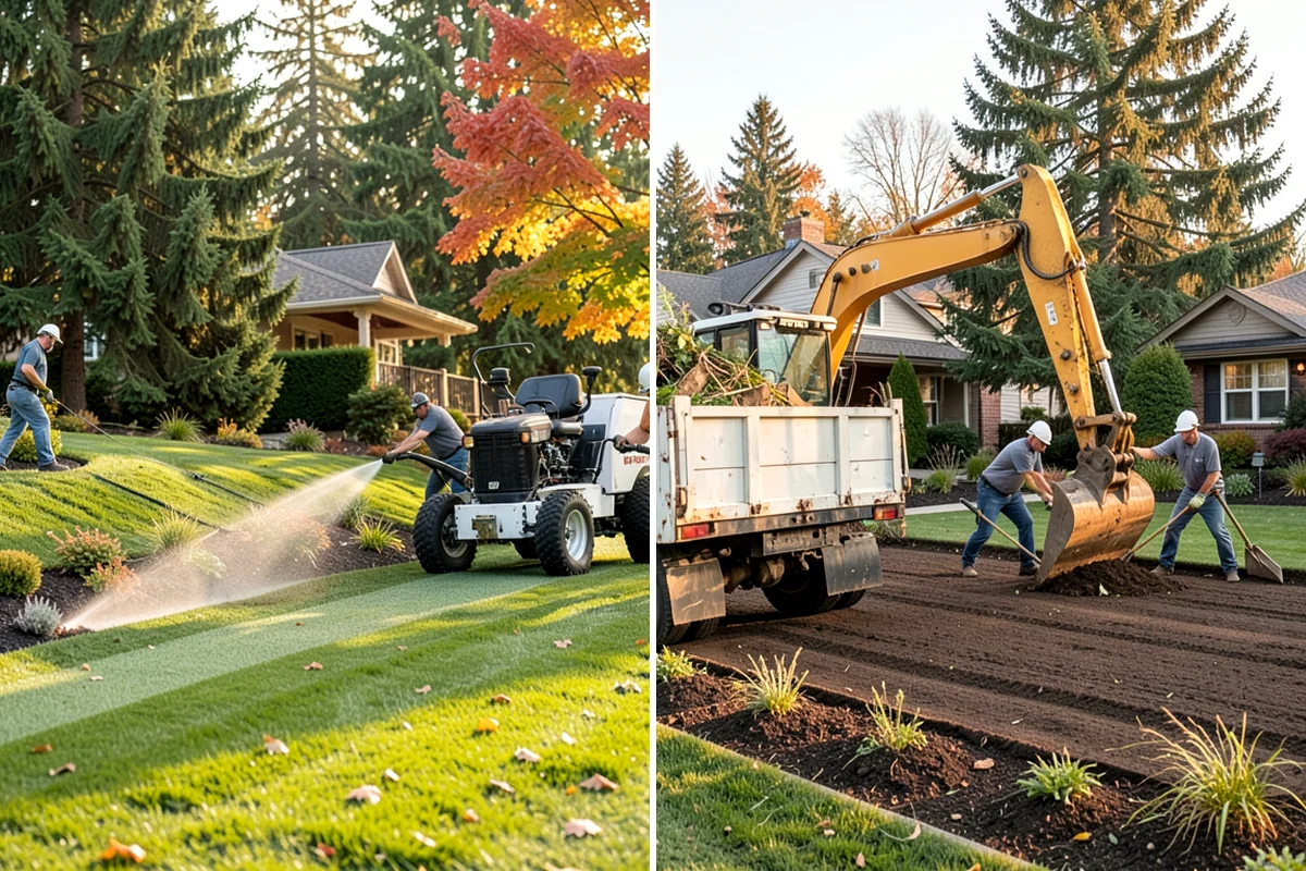 Brick Retaining Wall in Puyallup, Pierce County, WA - Excavate and pour a reinforced concrete footing