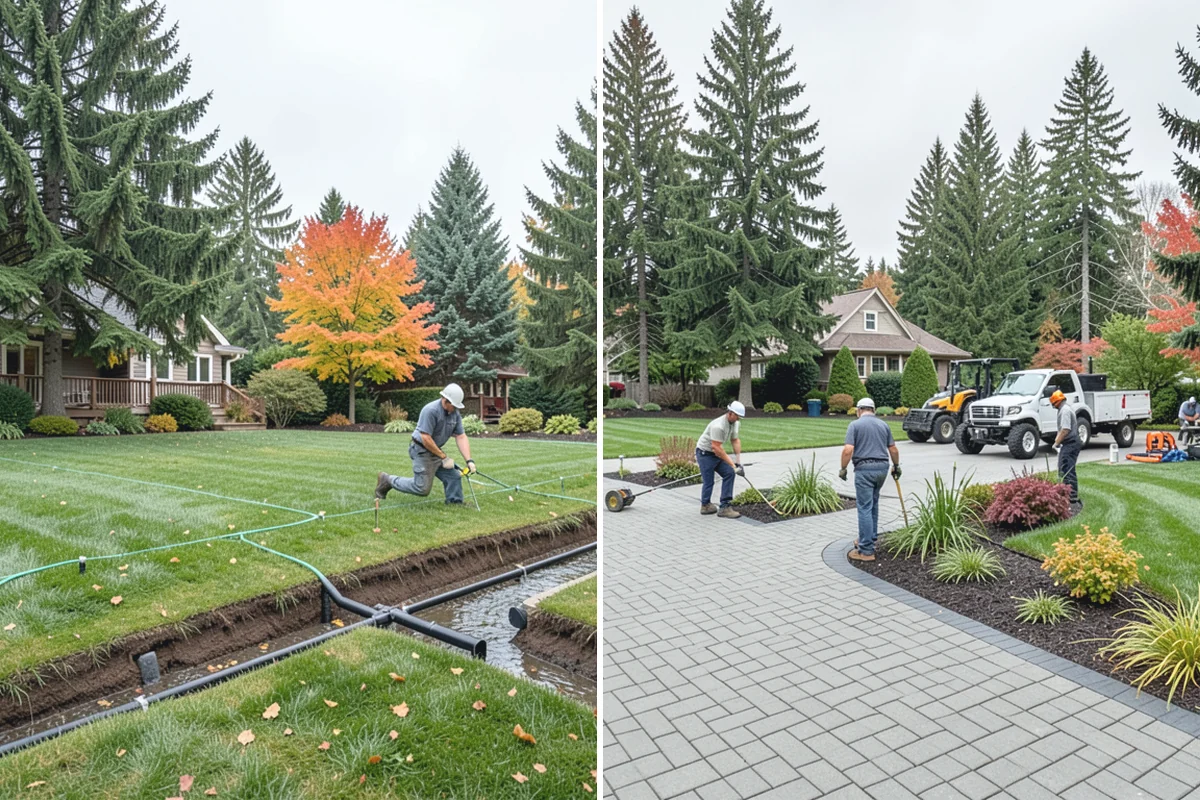 Brick Retaining Wall in Renton, King County, WA - Excavate and pour a reinforced concrete footing