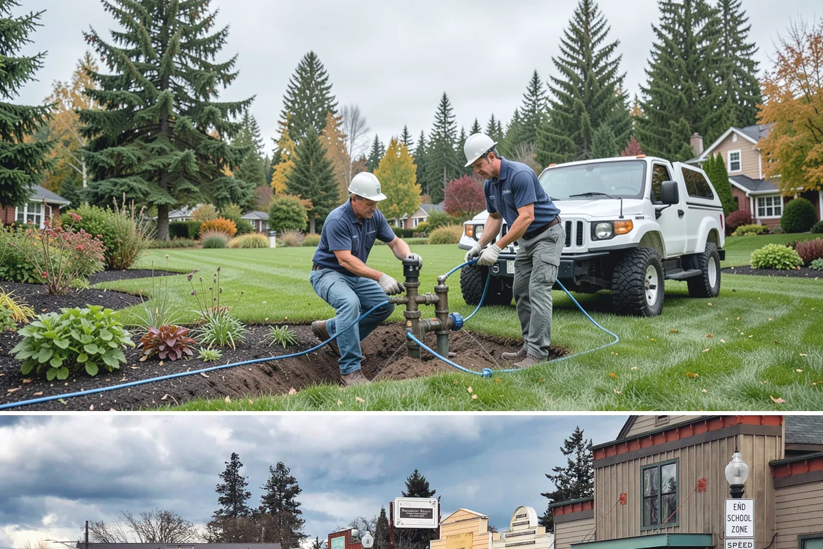 Brick Retaining Wall in Roy, Pierce County, WA - Best built in the drier spring and summer months so mortar cures reliably before the heavy Western Washington rains return.