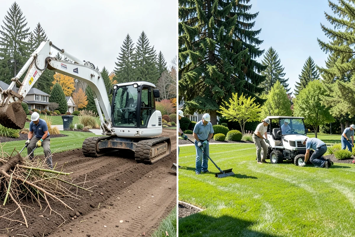 Brick Retaining Wall in Seattle, King County, WA - Excavate and pour a reinforced concrete footing