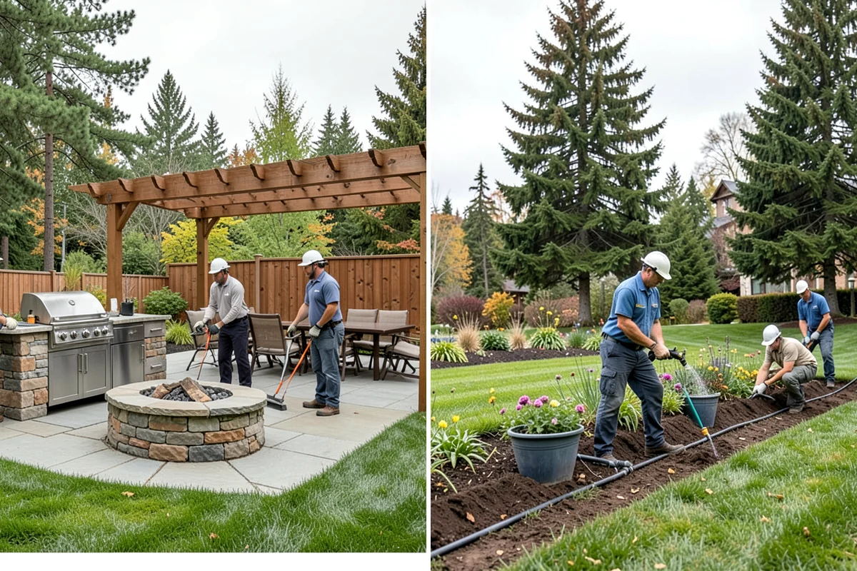 Brick Retaining Wall in Shoreline, King County, WA - Excavate and pour a reinforced concrete footing