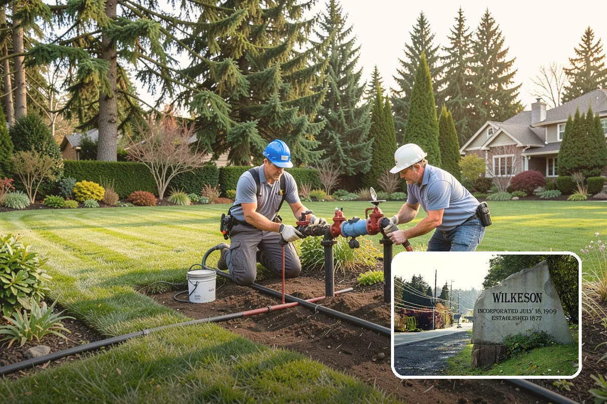 Brick Retaining Wall in Wilkeson, Pierce County, WA - Elegant, traditional curb appeal