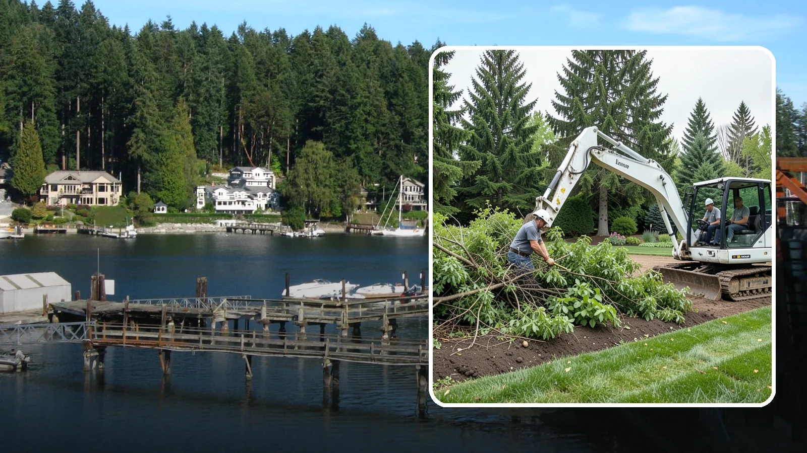 Brush Clearing in Gig Harbor, Pierce County, WA - Efficient brush and overgrowth clearing that reclaims tangled areas and reduces fire and pest risk.