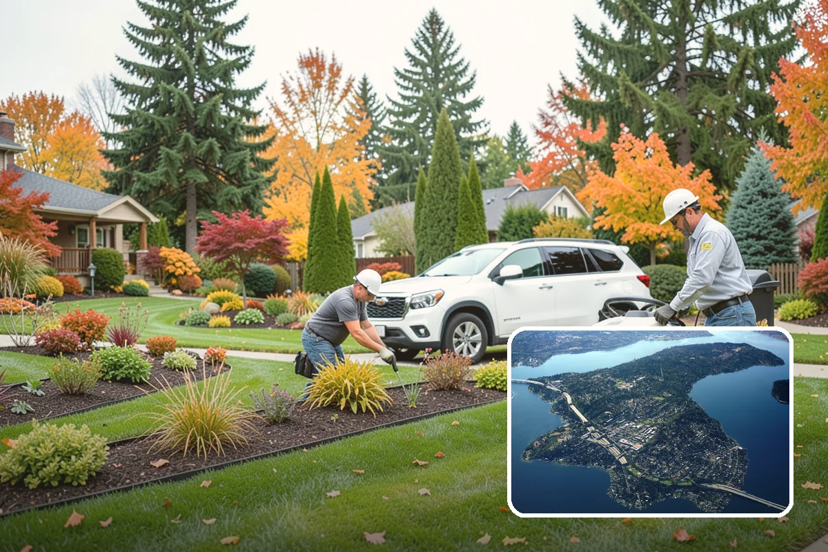 Brush Clearing in Mercer Island, King County, WA - Reclaims overgrown, tangled areas