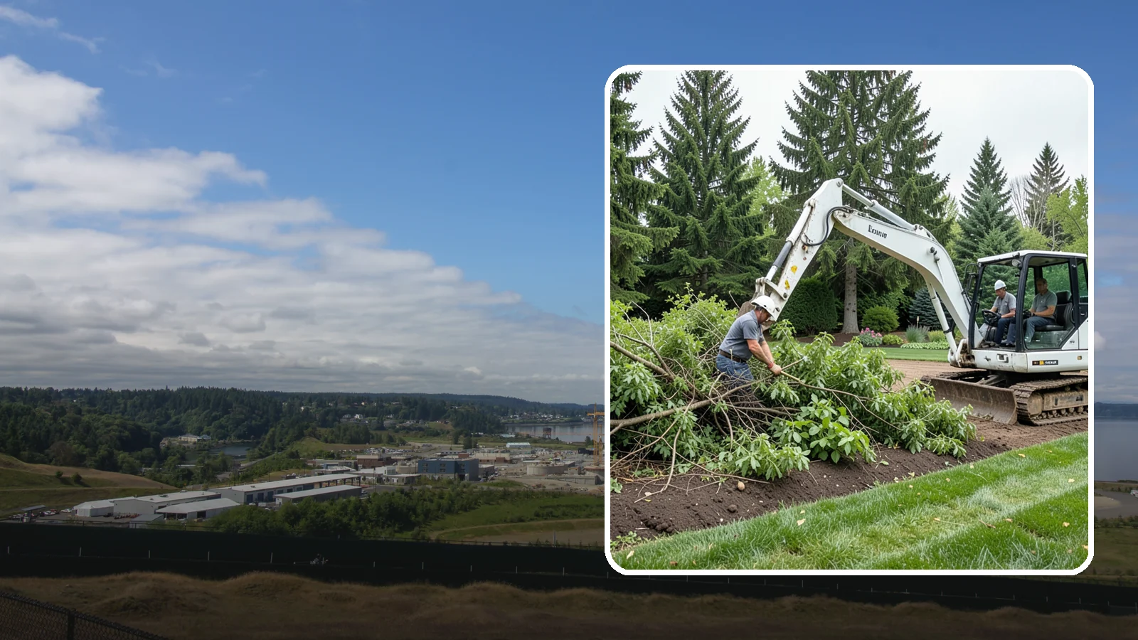 Brush Clearing in University Place, Pierce County, WA - Efficient brush and overgrowth clearing that reclaims tangled areas and reduces fire and pest risk.