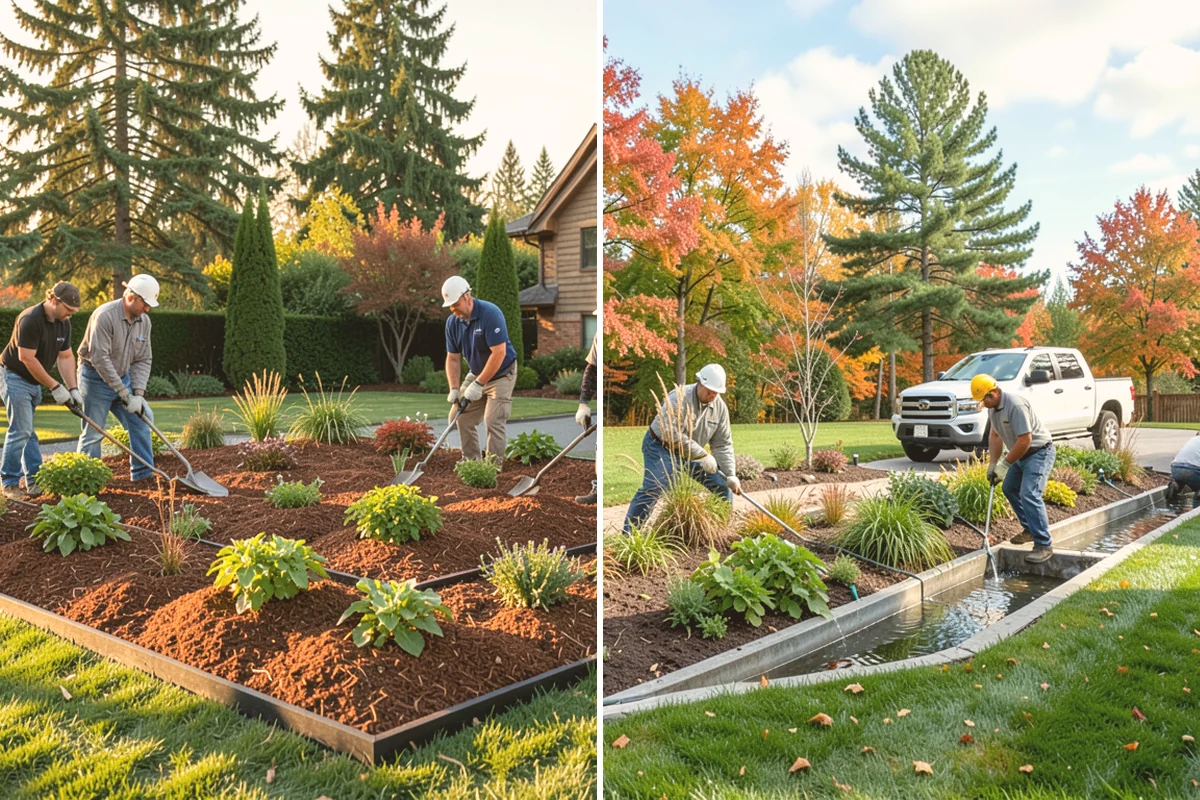 Bubbling Rock Installation in Algona, King County, WA - Select stone and a location that fits the landscape