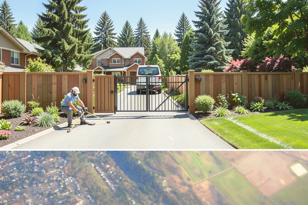 Bubbling Rock Installation in Algona, King County, WA - Bubbling rocks can be installed in most seasons, though drier spring-to-fall conditions make excavation and stone setting easier...