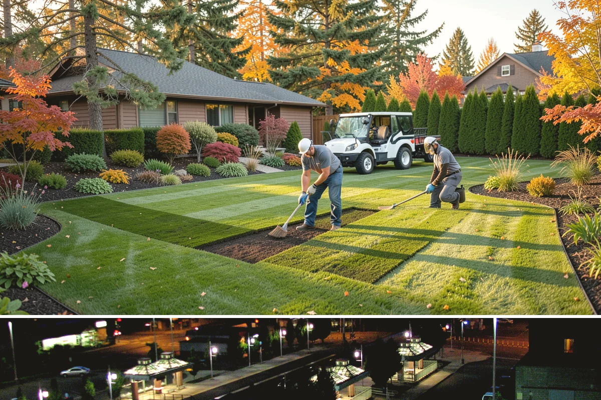 Bubbling Rock Installation in Auburn, King County, WA - Bubbling rocks can be installed in most seasons, though drier spring-to-fall conditions make excavation and stone setting easier...