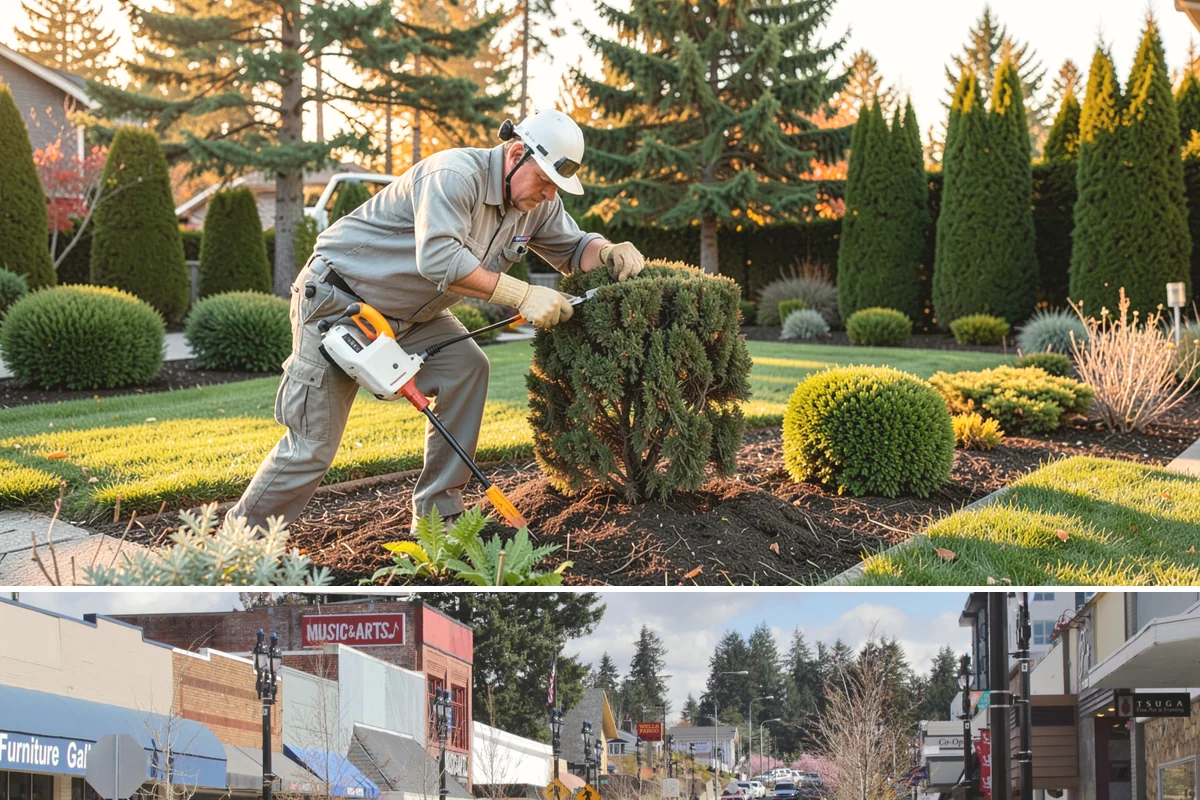 Bubbling Rock Installation in Bothell, King County, WA - Bubbling rocks can be installed in most seasons, though drier spring-to-fall conditions make excavation and stone setting easier...