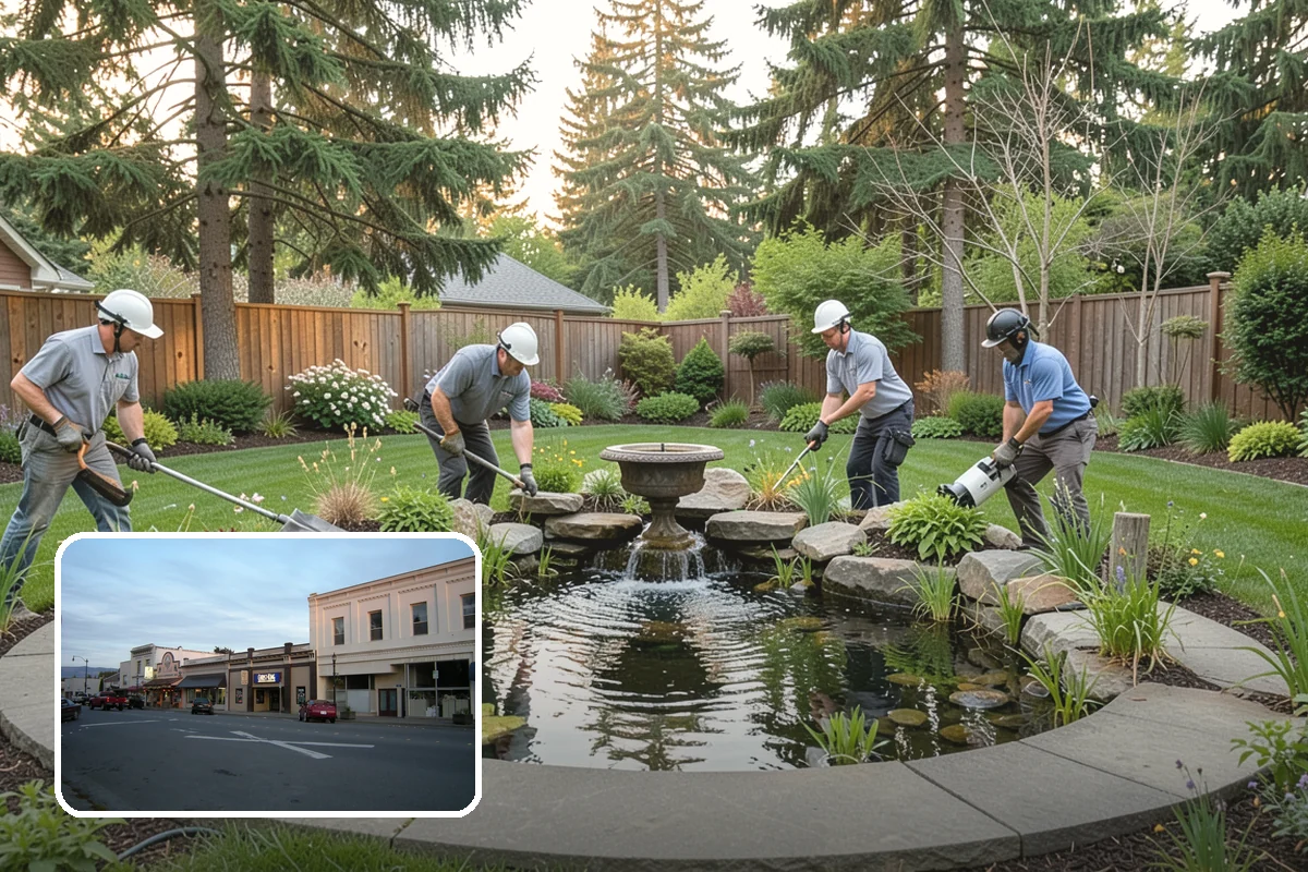 Bubbling Rock Installation in Burlington, Skagit County, WA - Soothing water sound with low maintenance