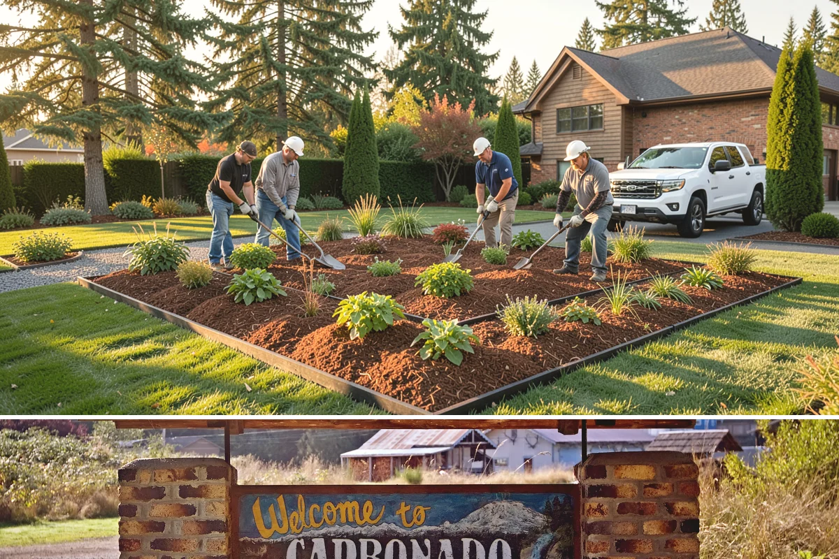 Bubbling Rock Installation in Carbonado, Pierce County, WA - Bubbling rocks can be installed in most seasons, though drier spring-to-fall conditions make excavation and stone setting easier...