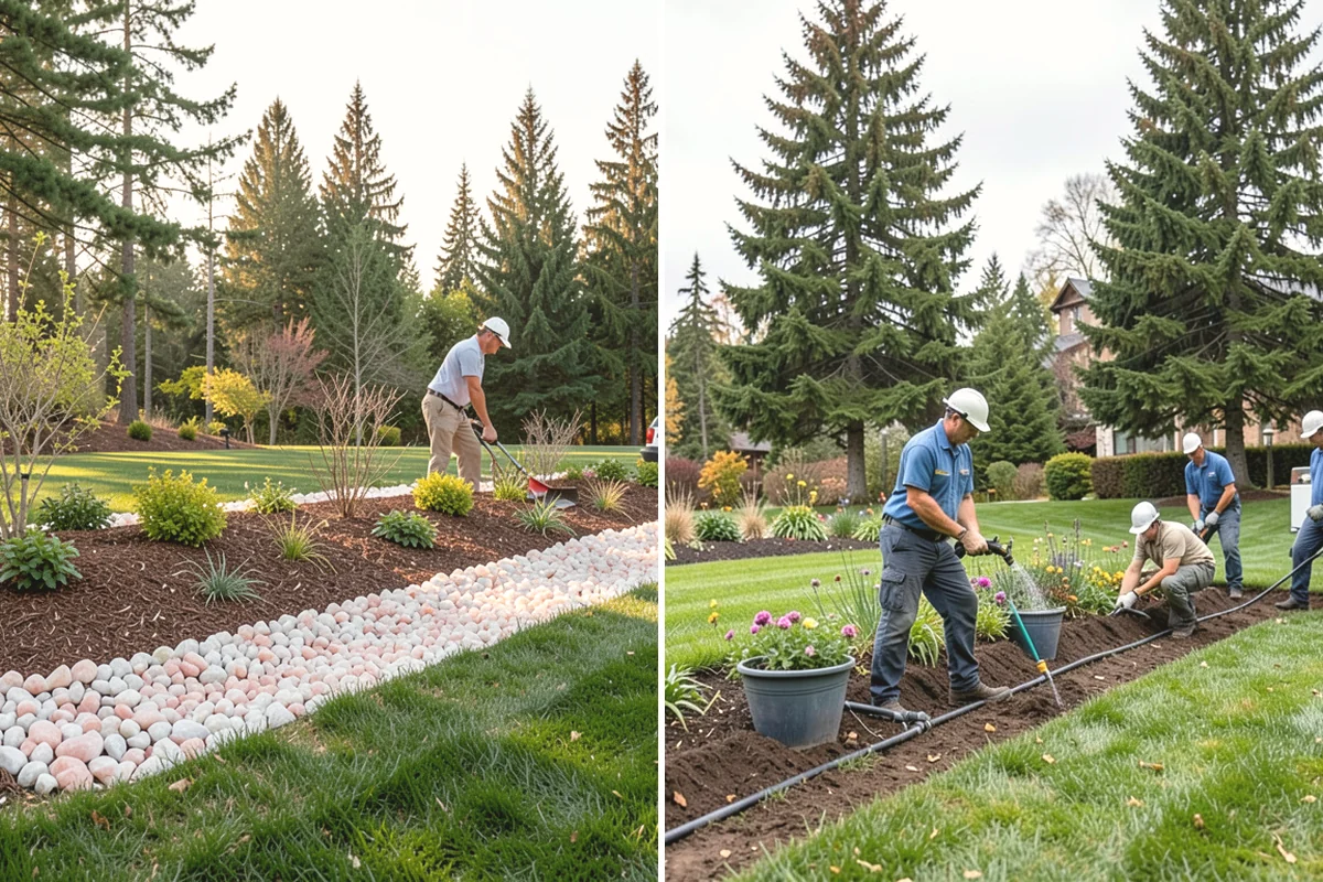 Bubbling Rock Installation in Carnation, King County, WA - Select stone and a location that fits the landscape