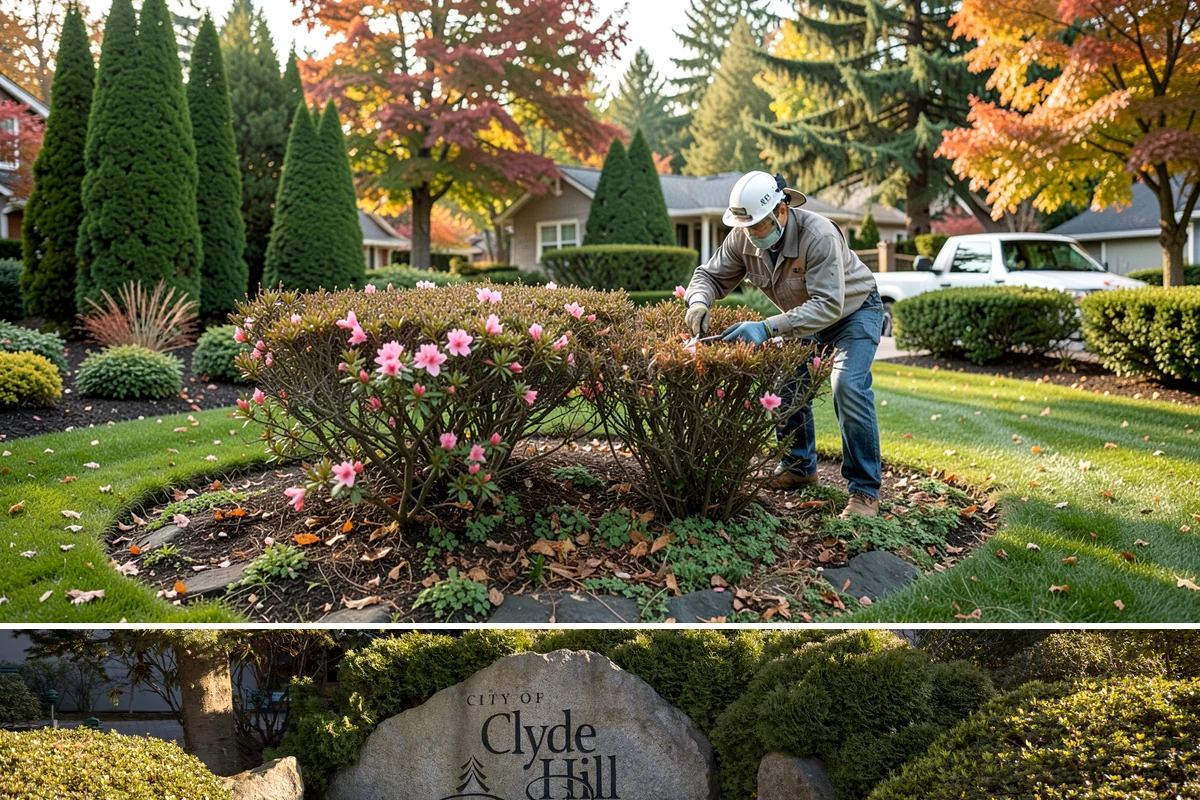 Bubbling Rock Installation in Clyde Hill, King County, WA - Bubbling rocks can be installed in most seasons, though drier spring-to-fall conditions make excavation and stone setting easier...