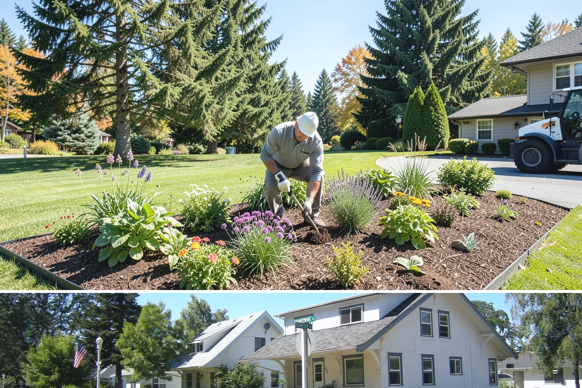 Bubbling Rock Installation in DuPont, Pierce County, WA - Bubbling rocks can be installed in most seasons, though drier spring-to-fall conditions make excavation and stone setting easier...