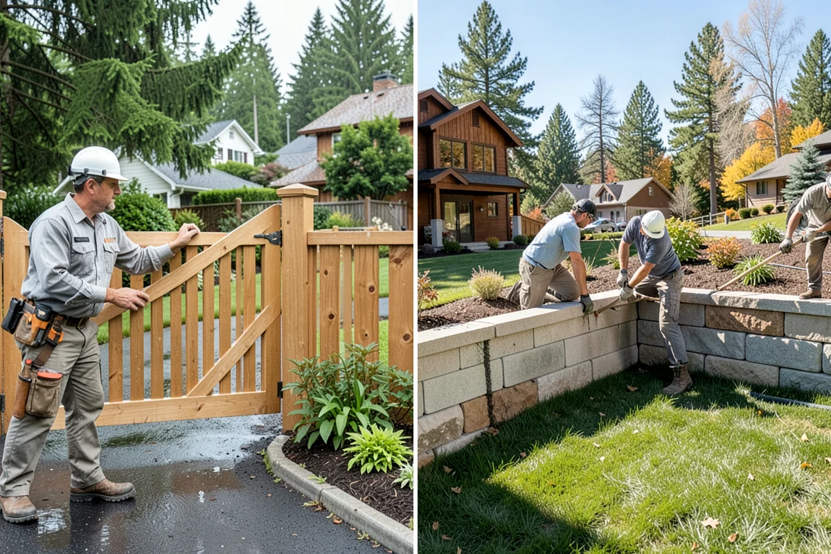 Bubbling Rock Installation in Everett, Snohomish County, WA - Select stone and a location that fits the landscape