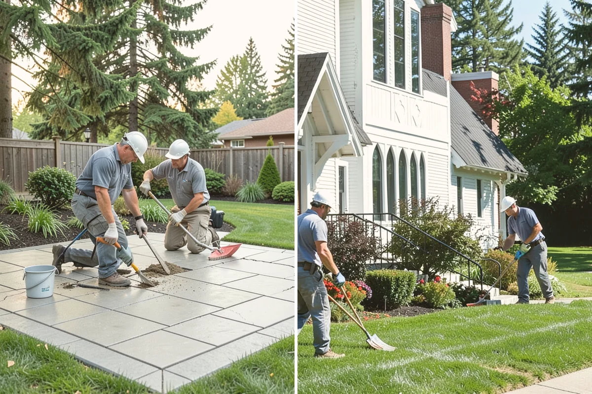 Bubbling Rock Installation in Fife, Pierce County, WA - Select stone and a location that fits the landscape