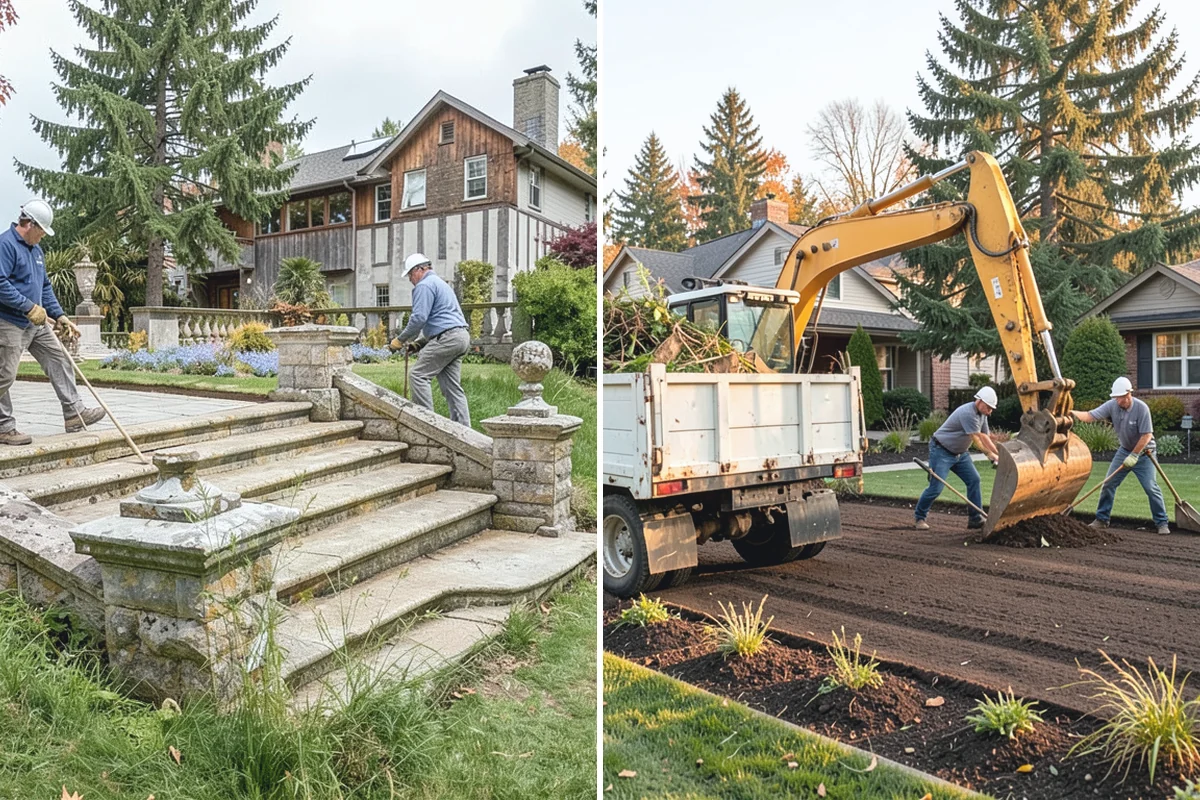 Bubbling Rock Installation in Hamilton, Skagit County, WA - Select stone and a location that fits the landscape