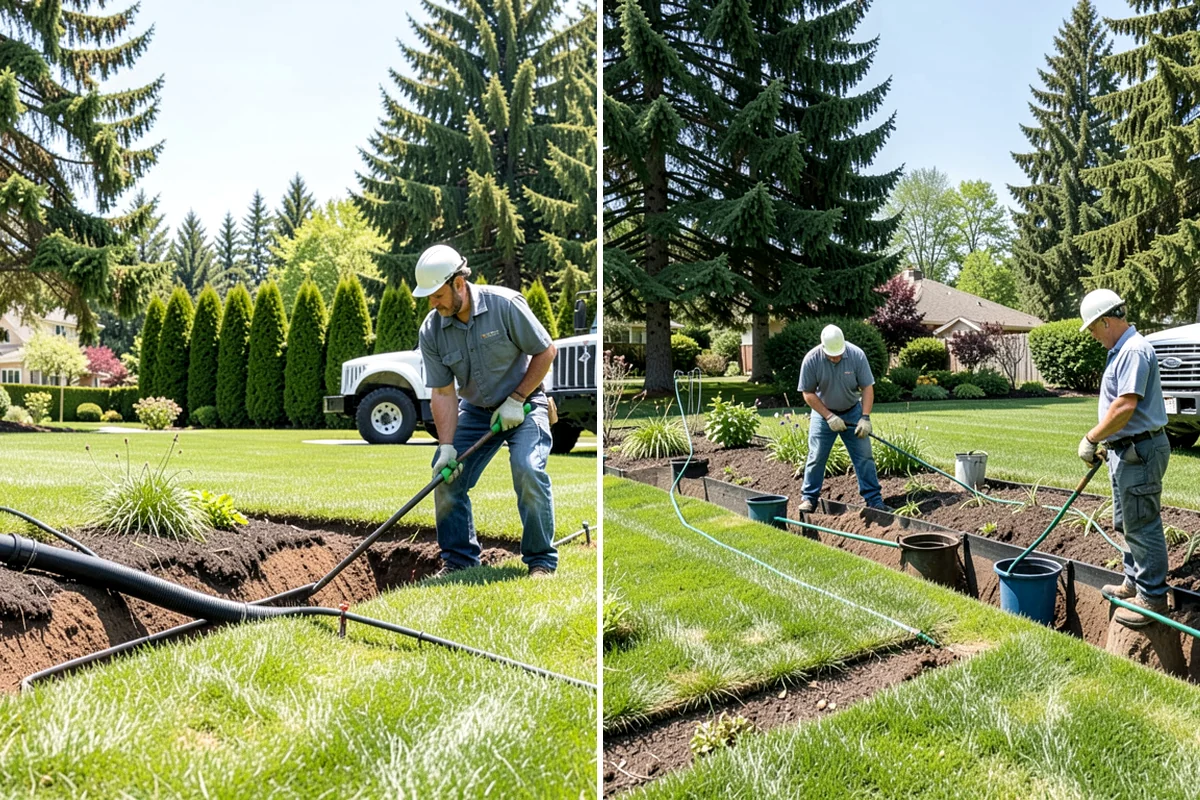 Bubbling Rock Installation in Hunts Point, King County, WA - Select stone and a location that fits the landscape