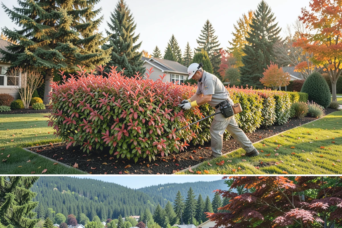 Bubbling Rock Installation in Index, Snohomish County, WA - Bubbling rocks can be installed in most seasons, though drier spring-to-fall conditions make excavation and stone setting easier...